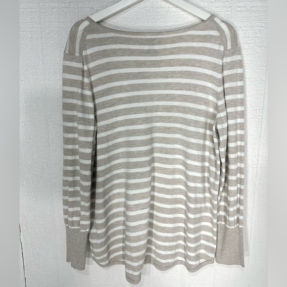 Nic+Zoe knit stripe sweater size L - Picture 4 of 8